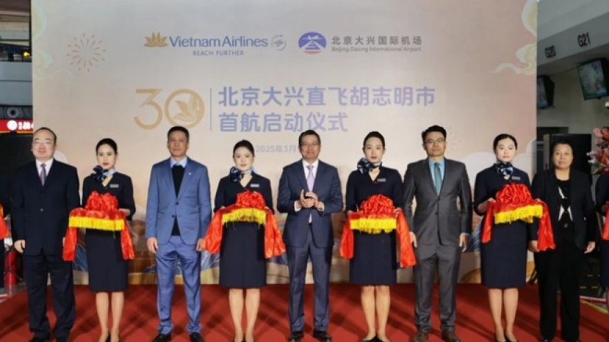 Vietnam Airlines opens Beijing-Ho Chi Minh City air route