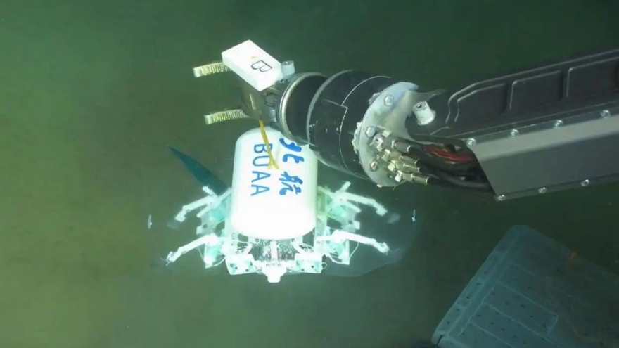 Trung Quốc phát triển robot mềm và nhỏ hoạt động ở nơi sâu nhất hành tinh
