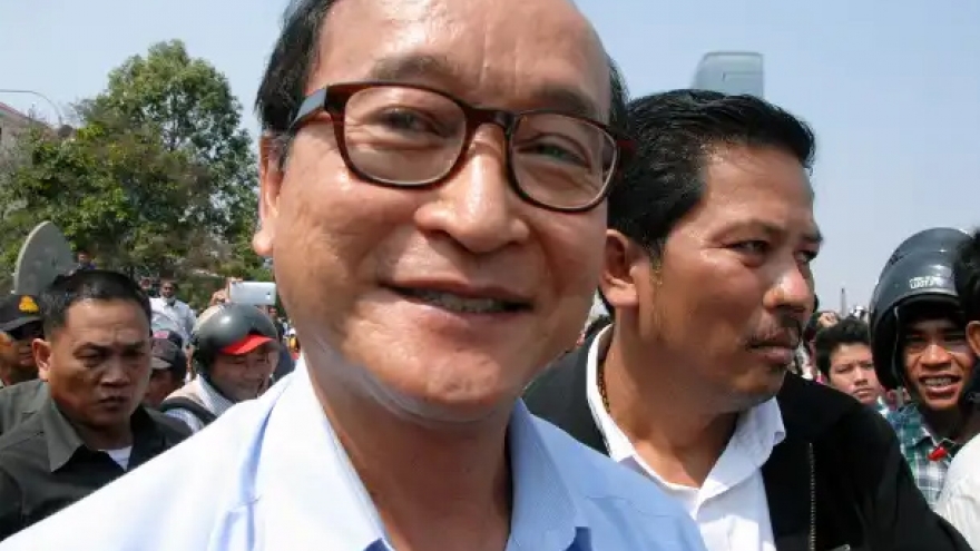 Campuchia hoan nghênh bản án đối với ông Sam Rainsy