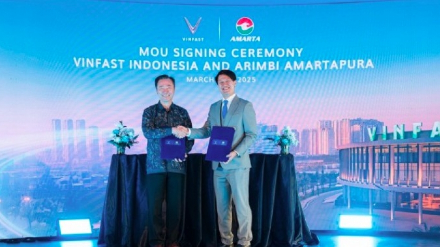 VinFast to open 22 additional showrooms in Indonesia