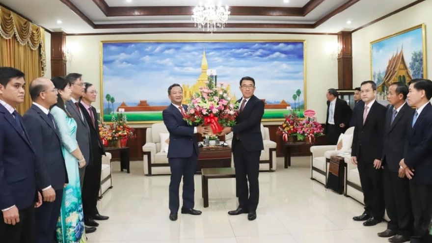 Vietnam congratulates Laos on 70 years of Party leadership