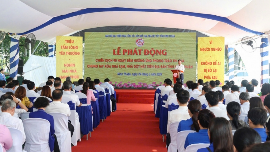 Phó Thủ tướng Nguyễn Chí Dũng phát động chiến dịch xóa nhà tạm trong 90 ngày đêm