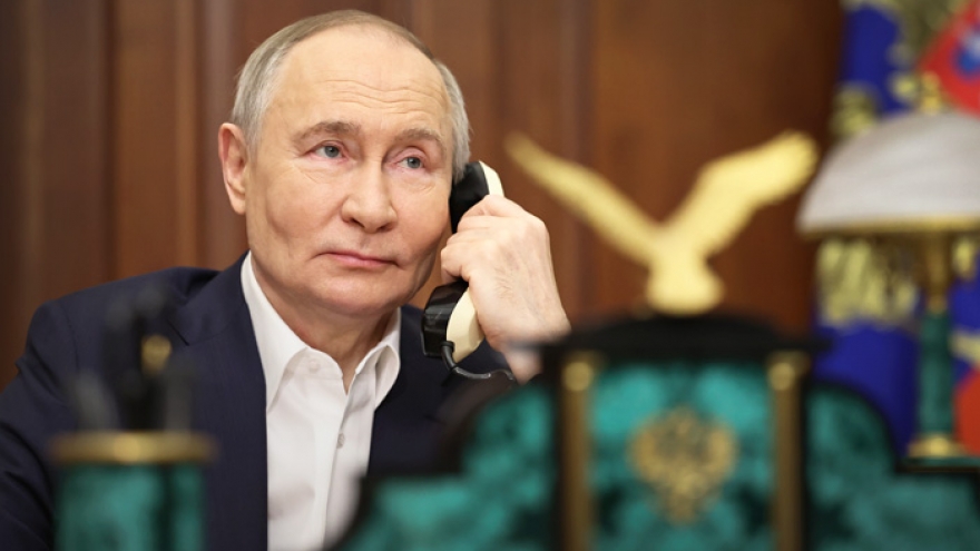 Ông Putin xác nhận với ông Trump về cam kết giải quyết hòa bình vấn đề Ukraine