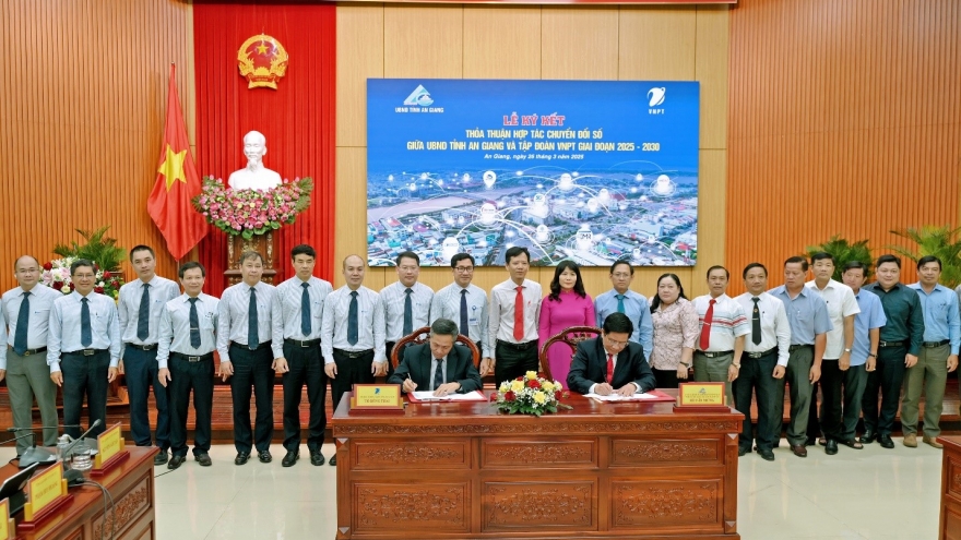 VNPT và UBND tỉnh An Giang ký kết hợp tác chuyển đổi số giai đoạn 2025-2030
