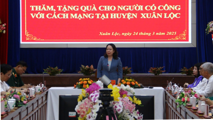 Phó Chủ tịch nước tri ân người có công với cách mạng tại Đồng Nai