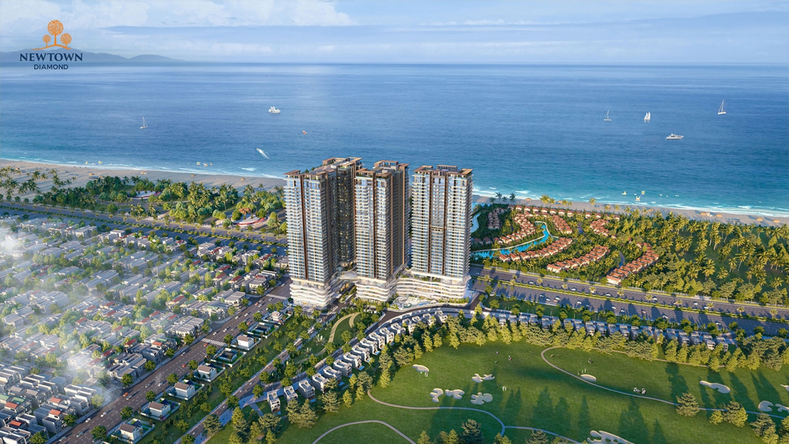 Không gian sống nghỉ dưỡng trọn vẹn và đầy tiện nghi tại tổ hợp Newtown Diamond