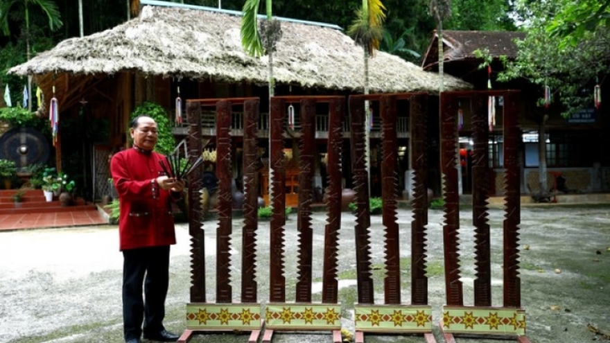 Bamboo calendar of the Muong