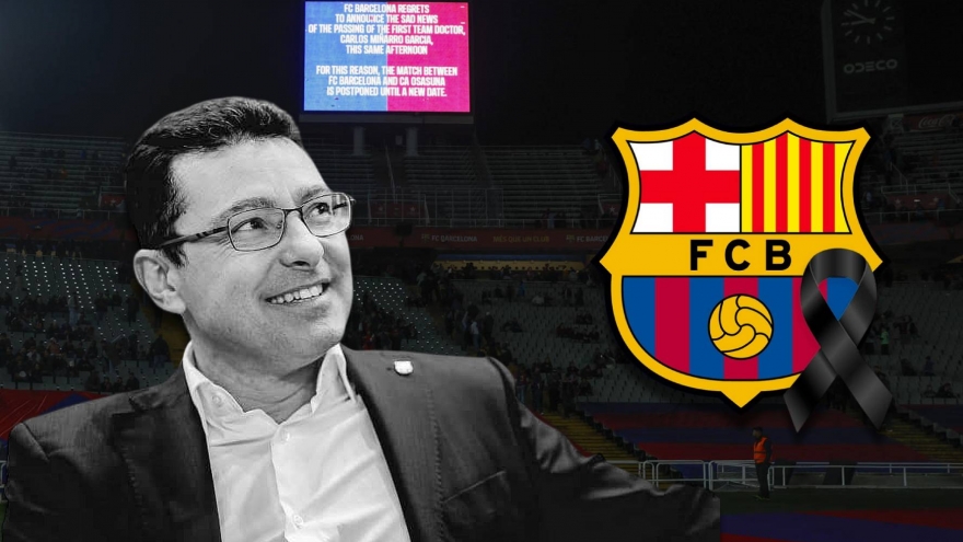 Trận đấu của Barca bị hoãn vì bác sĩ đội qua đời