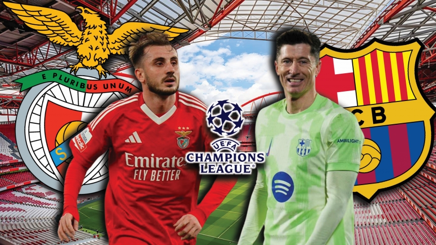 Dự đoán kết quả và đội hình ra sân trận Benfica vs Barca