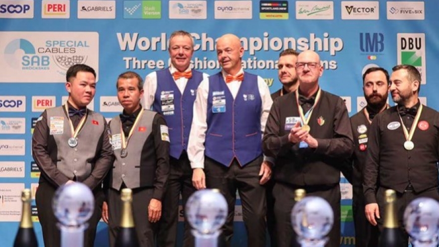 Cueists fail to defend championship title at world three-cushion tournament