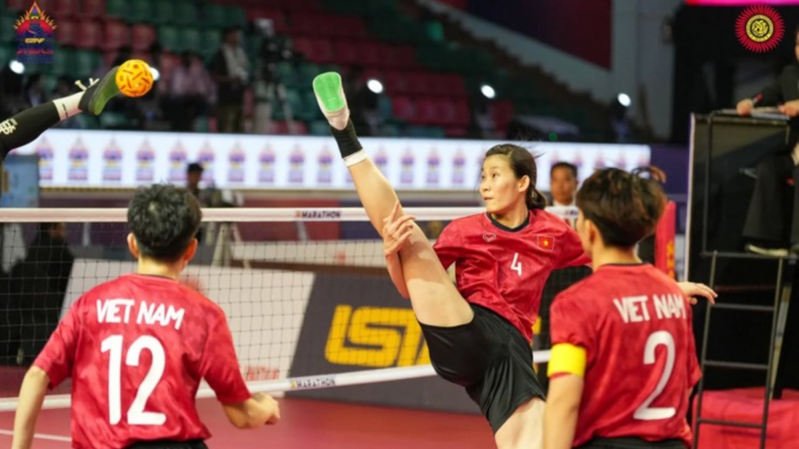 Vượt qua Thái Lan, cầu mây Việt Nam lần đầu tiên vô địch World Cup