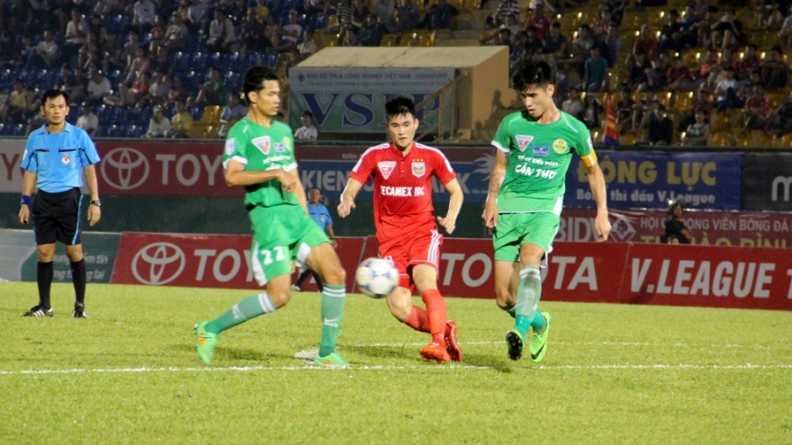 Thắng dễ Cần Thơ, B.Bình Dương khởi đầu thuận lợi ở V-League 2016