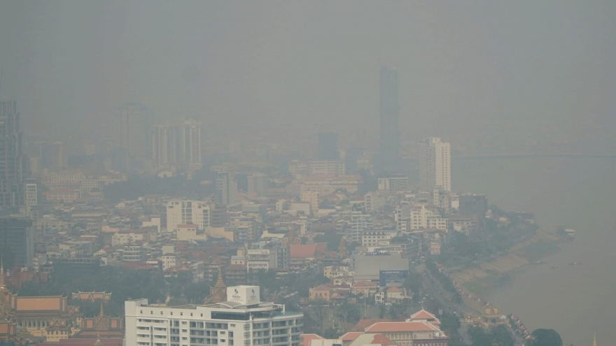 Phnom Penh lọt nhóm thành phố ô nhiễm không khí nhất thế giới