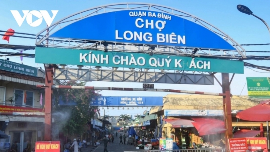 Nghiên cứu phương án cải tạo, tái thiết chợ Long Biên