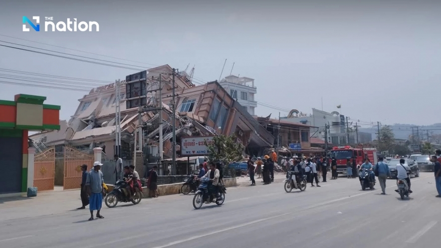 Thái Lan triển khai viện trợ cho Myanmar sau động đất