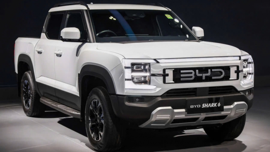 Khám phá xe bán tải PHEV BYD Shark 6, giá khoảng 1,2 tỷ đồng