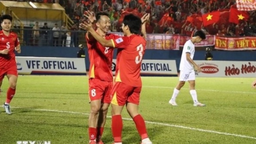 Vietnam rank among top 20 most improved teams in FIFA rankings