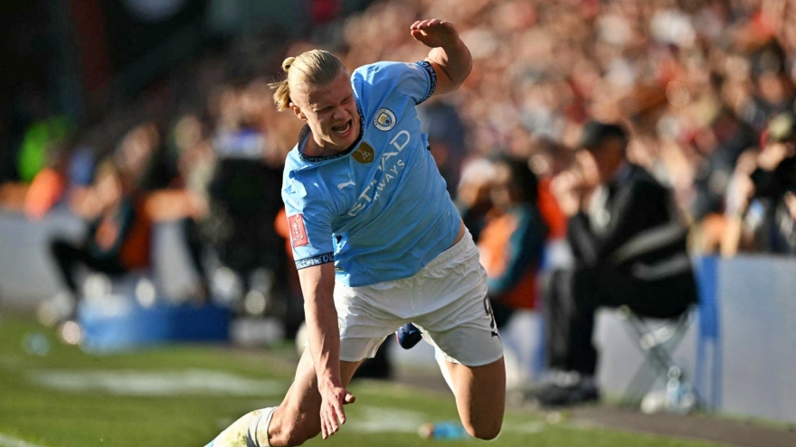 Haaland chấn thương, bỏ ngỏ khả năng ra sân ở trận derby Manchester
