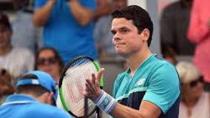 Milos Raonic đầy ấn tượng tại Barcelona