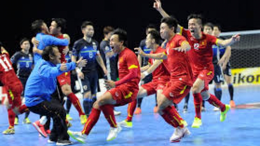 Loạt penalty cân não đưa Futsal Việt Nam đến đấu trường World Cup
