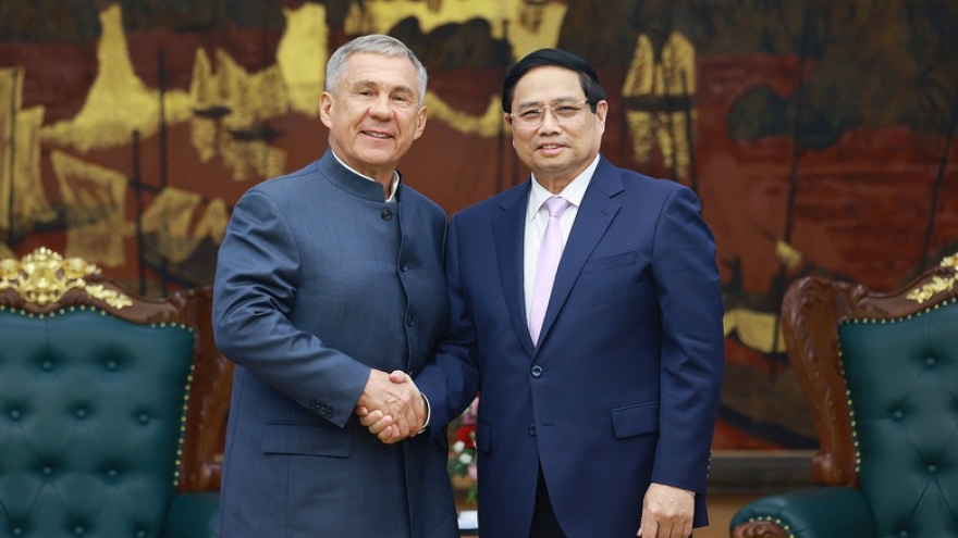 Thủ tướng tiếp Người đứng đầu Cộng hòa Tatarstan, Liên bang Nga R.N. Minnikhanov
