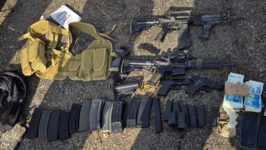 Israel tiêu diệt 2 tay súng nổi dậy Palestine