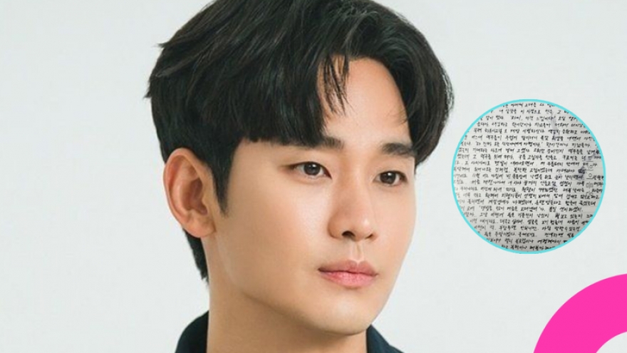 Bức thư tay Kim Soo Hyun nói "Anh yêu em" với Kim Sae Ron được công bố