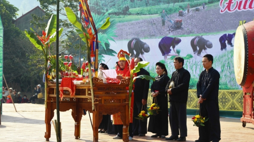 Thái Nguyên: Lễ cầu mùa ở huyện Định Hóa