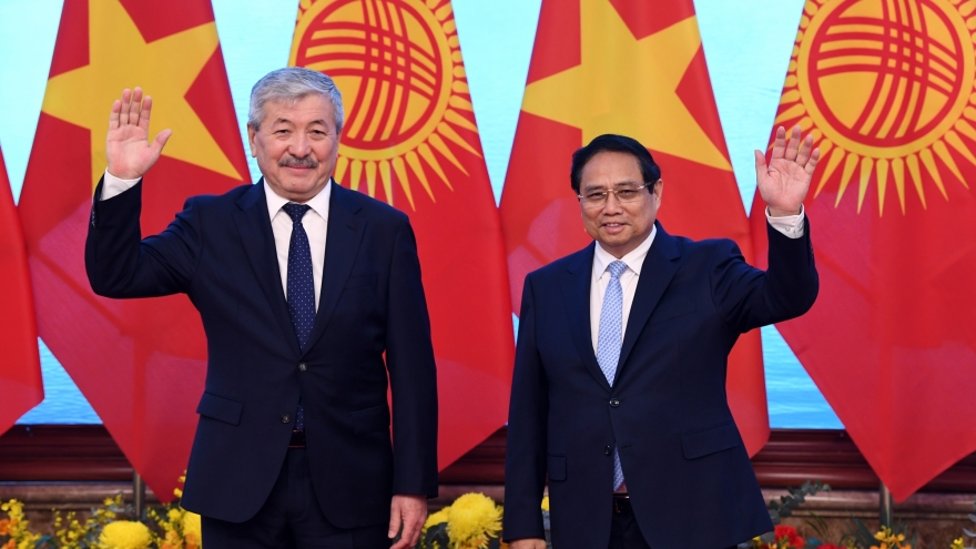 Tuyên bố chung về kết quả chuyến thăm chính thức Việt Nam của Thủ tướng Kyrgyzstan