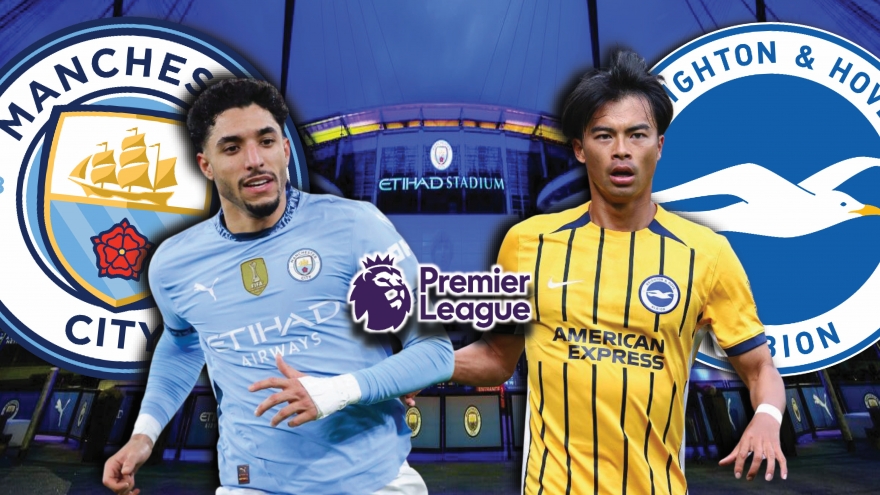 Dự đoán kết quả và đội hình ra sân trận Man City vs Brighton