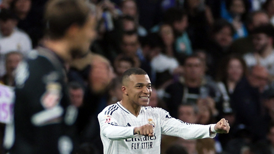 Kết quả bóng đá hôm nay 30/3: Mbappe ghi cú đúp, Real Madrid thắng nhọc nhằn
