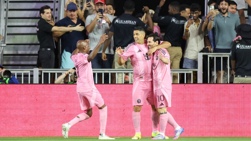 Messi tỏa sáng, Inter Miami thắng Philadelphia Union