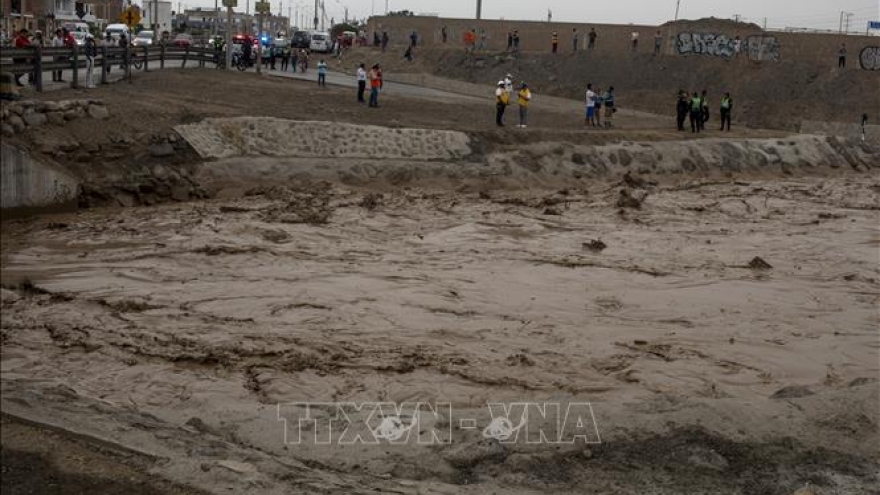 Mưa lớn gây thiệt hại nặng nề tại Peru