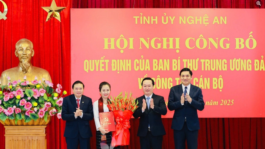 Chuẩn y Chủ tịch MTTQ tỉnh Nghệ An giữ chức Phó Bí thư Tỉnh ủy