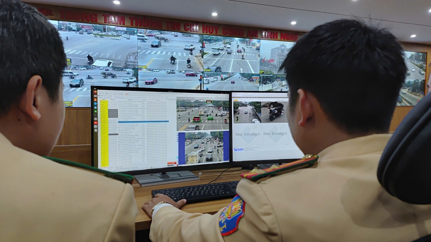 Xử phạt nguội gần 2.000 trường hợp vi phạm an toàn giao thông tại TP Vinh