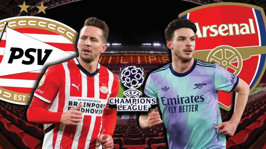 Dự đoán kết quả và đội hình ra sân trận PSV vs Arsenal