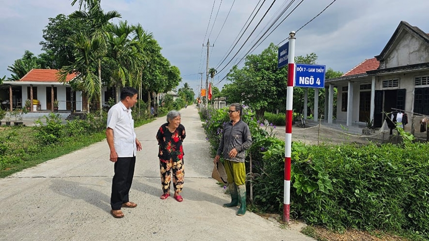 Sau sáp nhập xã: Đặt tên đường, đánh số nhà để làng quê tiệm cận đô thị hóa