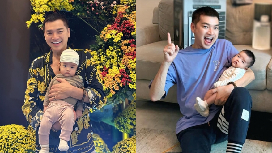 Cuộc sống làm bố bỉm sữa của nghệ sỹ Quang Minh ở tuổi 66