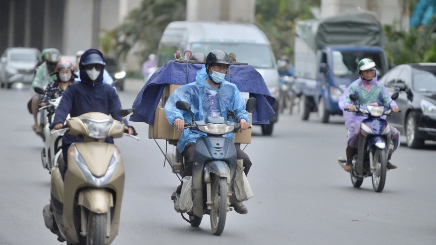 Thời tiết hôm nay 9/3: Hà Nội trời rét, đêm và sáng có mưa phùn