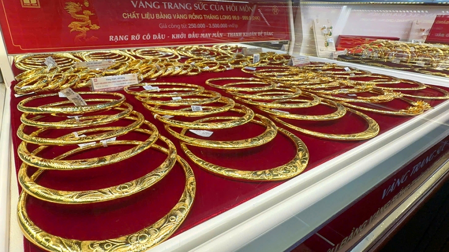 Giá vàng hôm nay 21/4: Giá vàng SJC tăng lên mức 171,5 triệu đồng/lượng