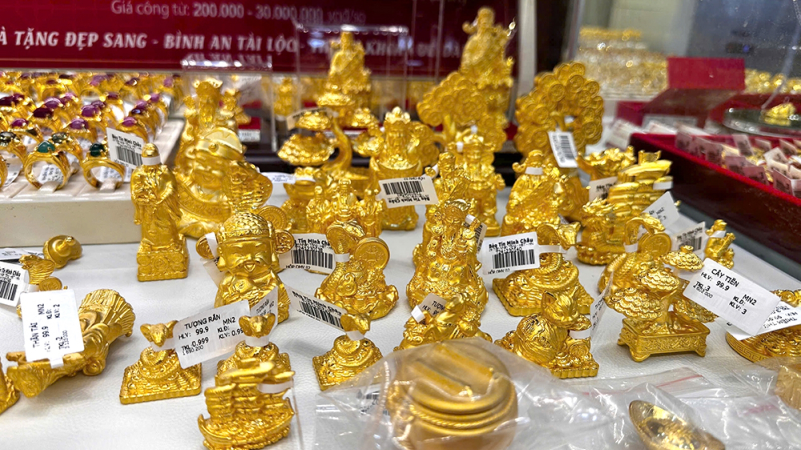 Giá vàng hôm nay 16/7: Giá vàng SJC niêm yết mức 148,5 đồng/lượng