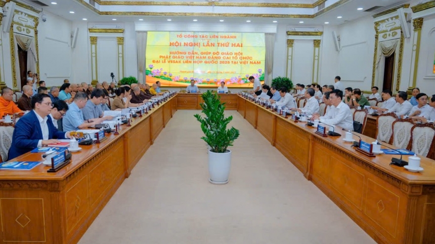 Sớm hoàn thiện Đề án tổ chức Đại lễ Vesak 2025 tại TP.HCM