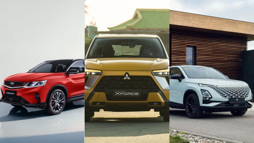 Geely Coolray, Mitsubishi Xforce và Omoda C5: Đâu là lựa chọn tối ưu về giá?