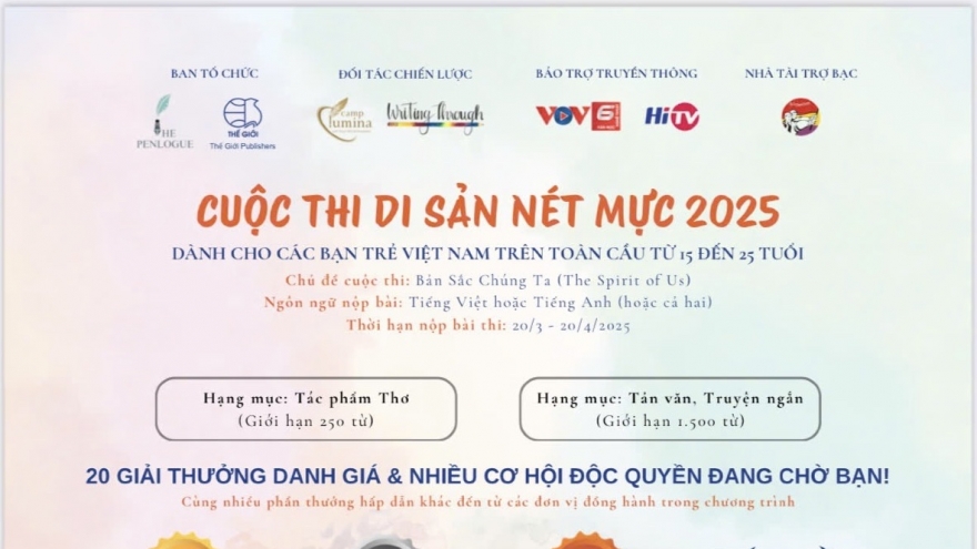 Cuộc thi "Di sản nét mực" đưa giá trị tinh hoa Việt Nam ra quốc tế