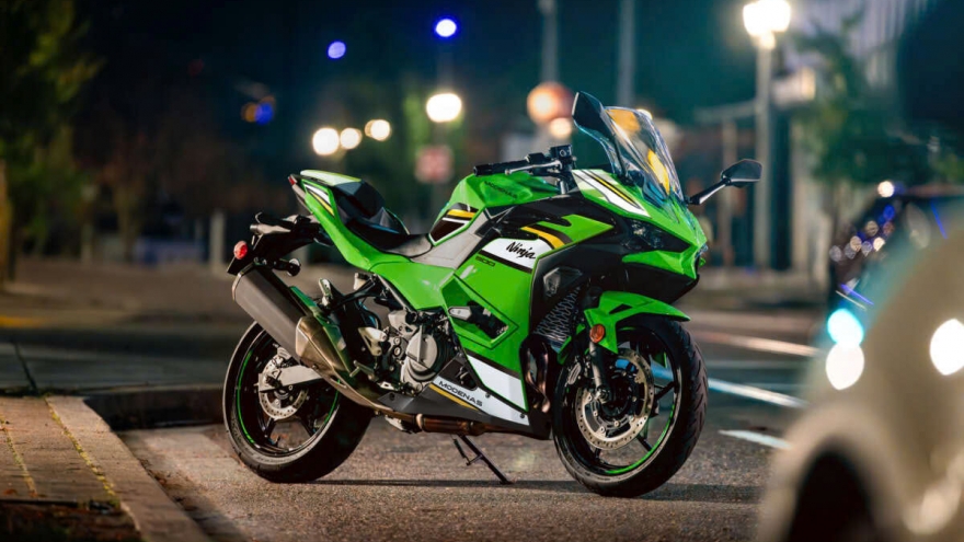 Kawasaki Ninja 500 ABS 2025 ra mắt, giá từ 160 triệu đồng