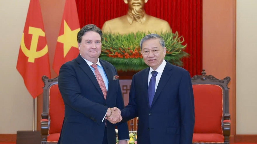 Tổng Bí thư Tô Lâm tiếp Đại sứ Hoa Kỳ Marc Knapper