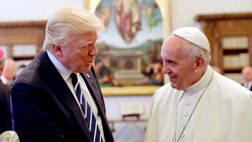 Tổng thống Trump không có kế hoạch đi dự lễ tang Giáo hoàng Francis