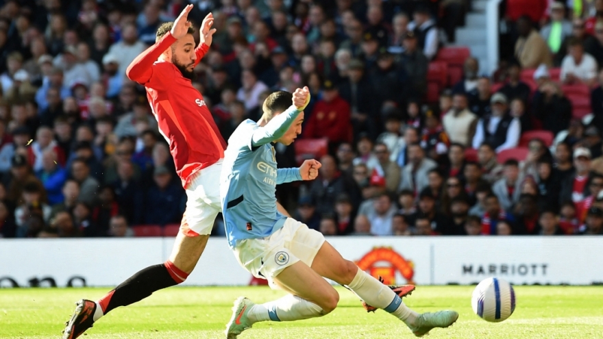 Kết quả vòng 31 Ngoại hạng Anh đêm 6/4: MU hòa tiếc nuối trước Man City