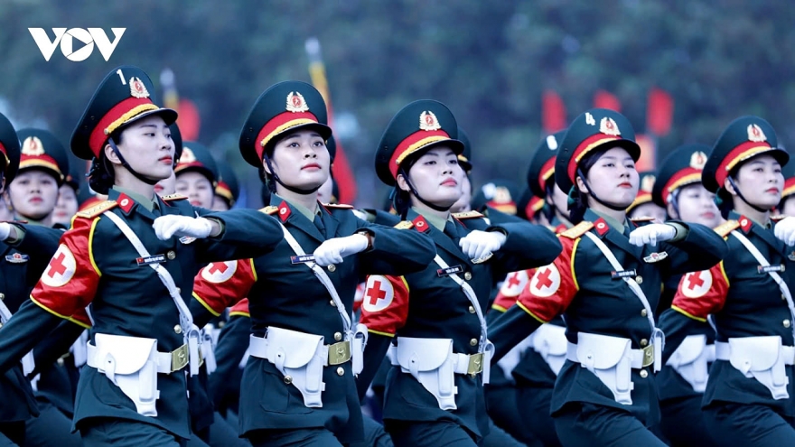 Armed forces hold joint rehearsal for V-Day military parade
