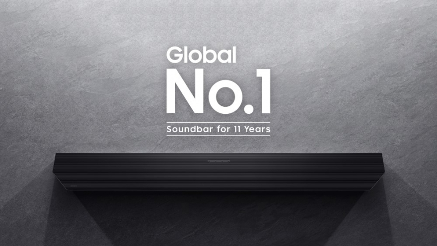 Samsung giữ vị thế thương hiệu loa soundbar số 1 thế giới năm thứ 11 liên tiếp